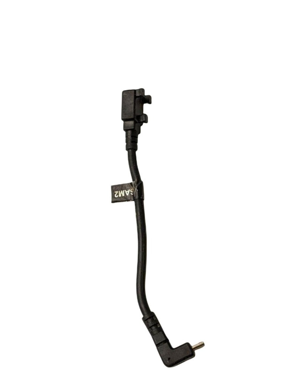 Right-Angle Micro USB Male To Female Extension Cable Adapter Black 6.5 Inches Lo